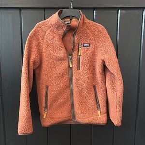 Patagonia Kids' Rust Fleece Jacket
